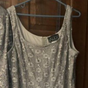 Mother of the Bride Dress with Matching Shoes